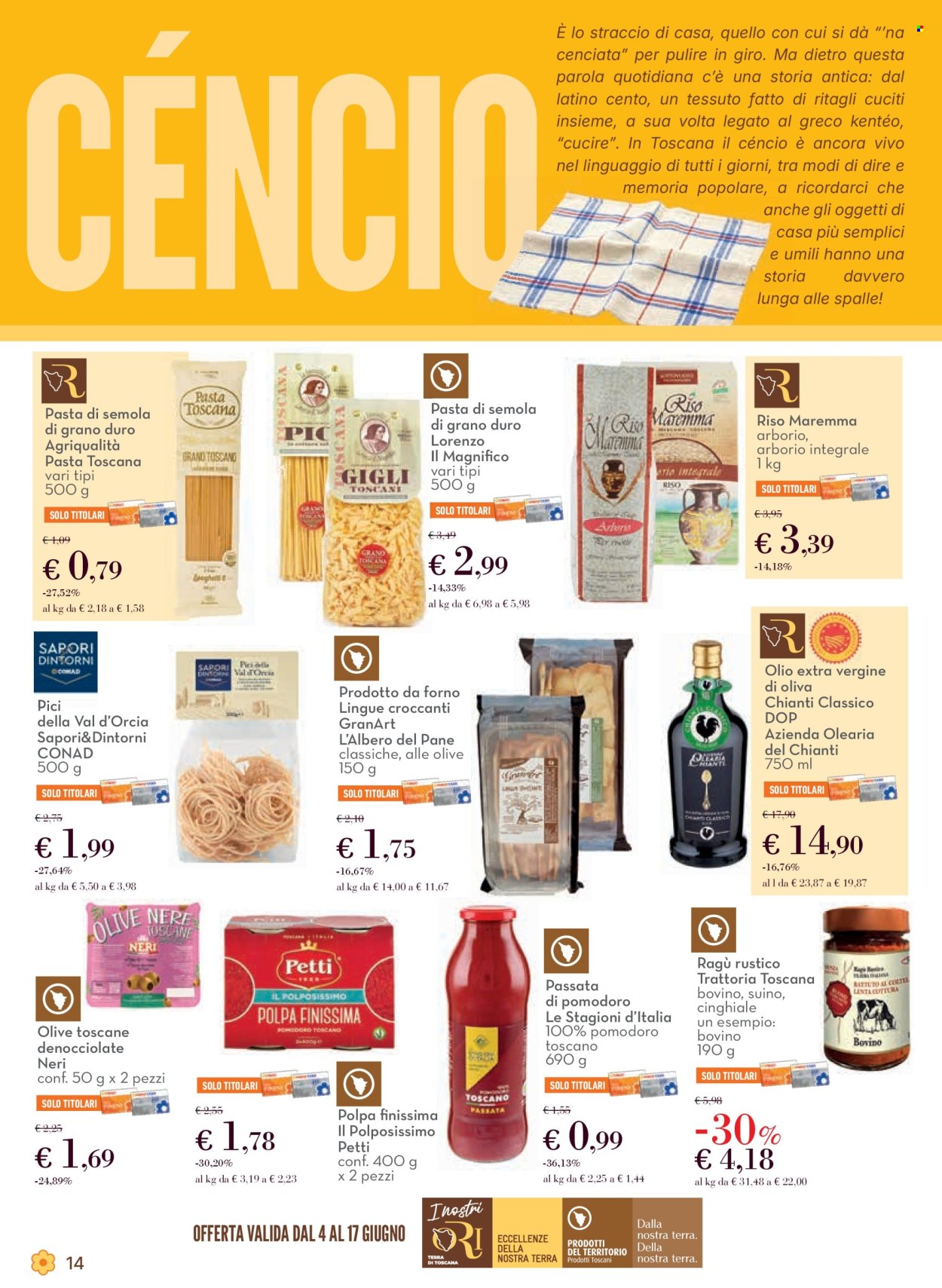 Volantino Conad - 4/6/2026 - 17/6/2026. Pagina 14