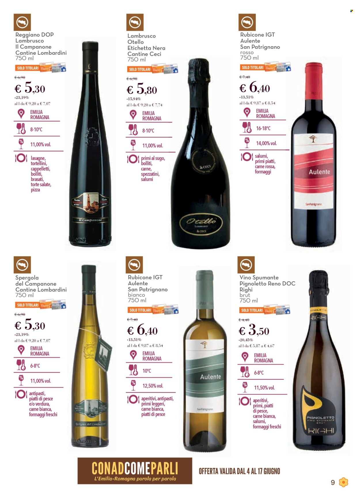 Leták Conad - 4.6.2026 - 17.6.2026. Strana 9