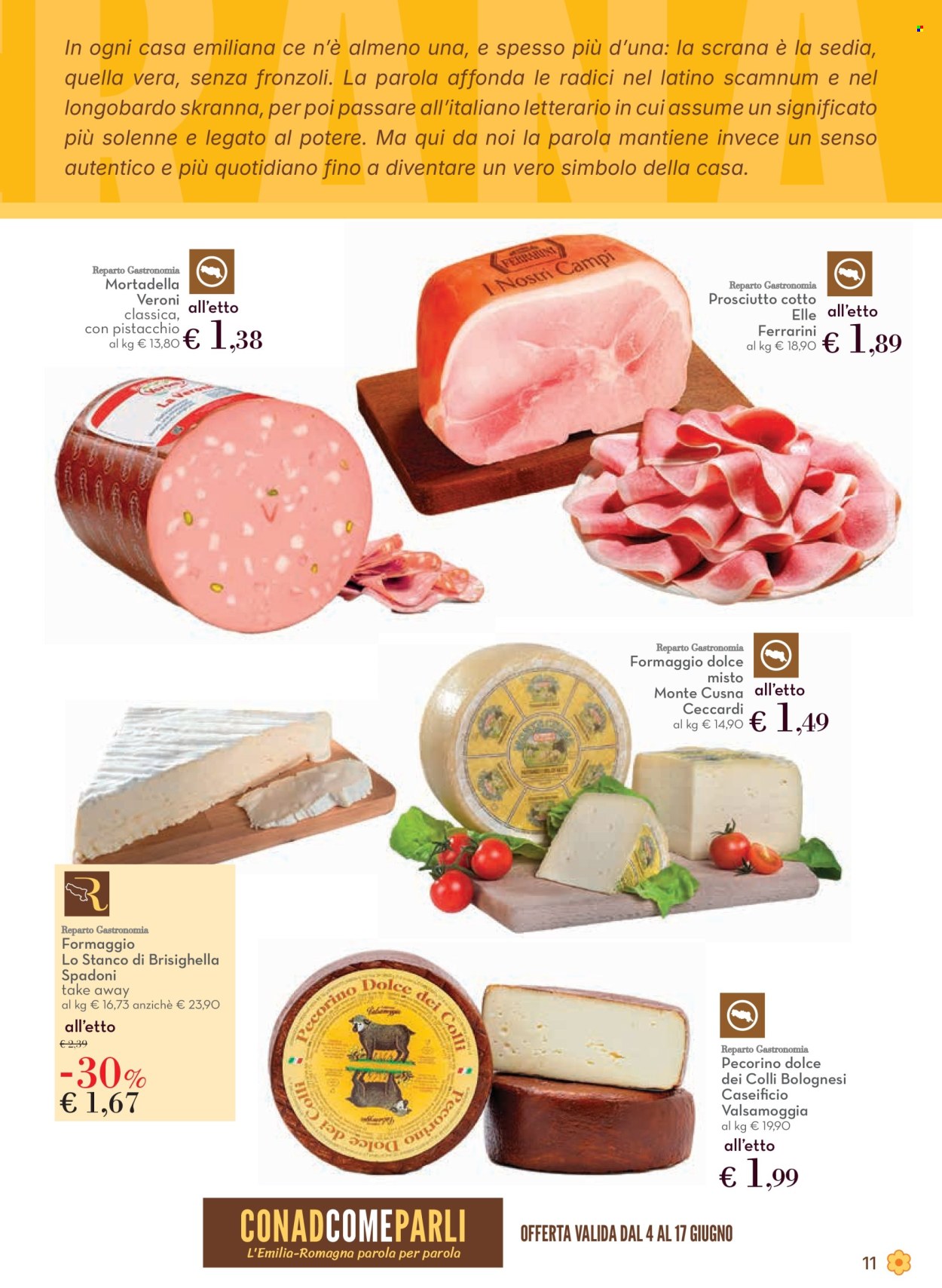 Volantino Conad - 4/6/2026 - 17/6/2026. Pagina 11