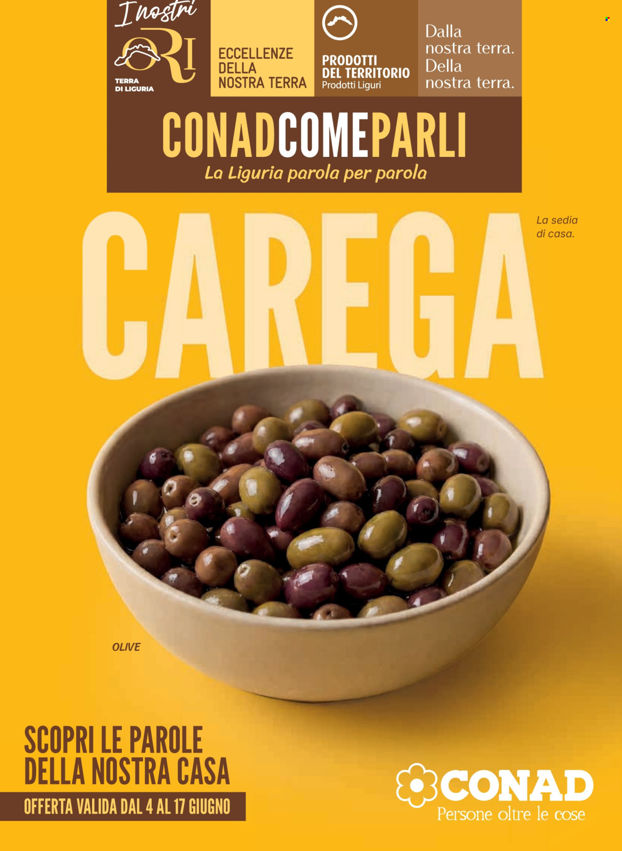 Volantino Conad - 4/6/2026 - 17/6/2026. Pagina 1