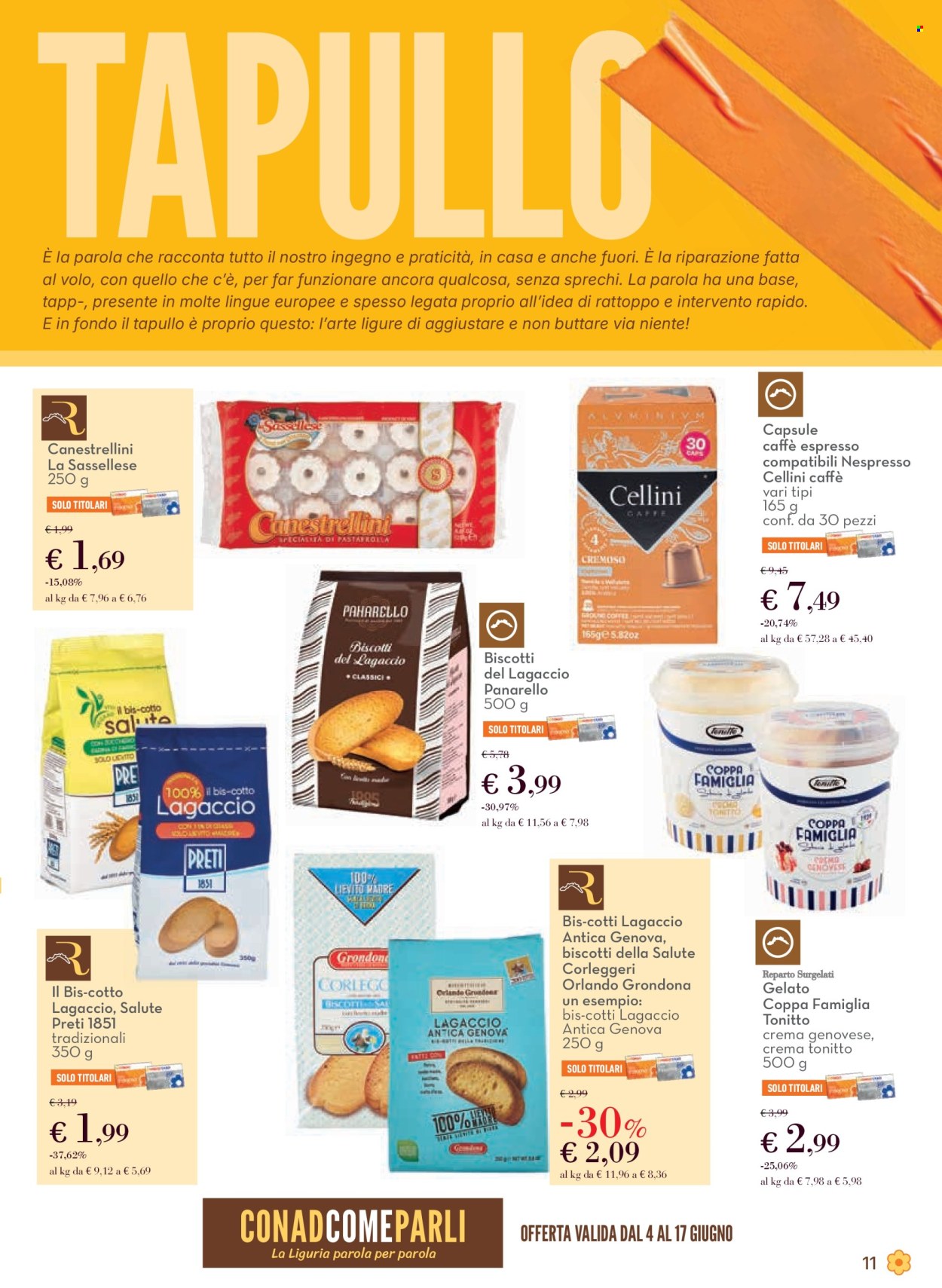 Leták Conad - 4.6.2026 - 17.6.2026. Strana 11