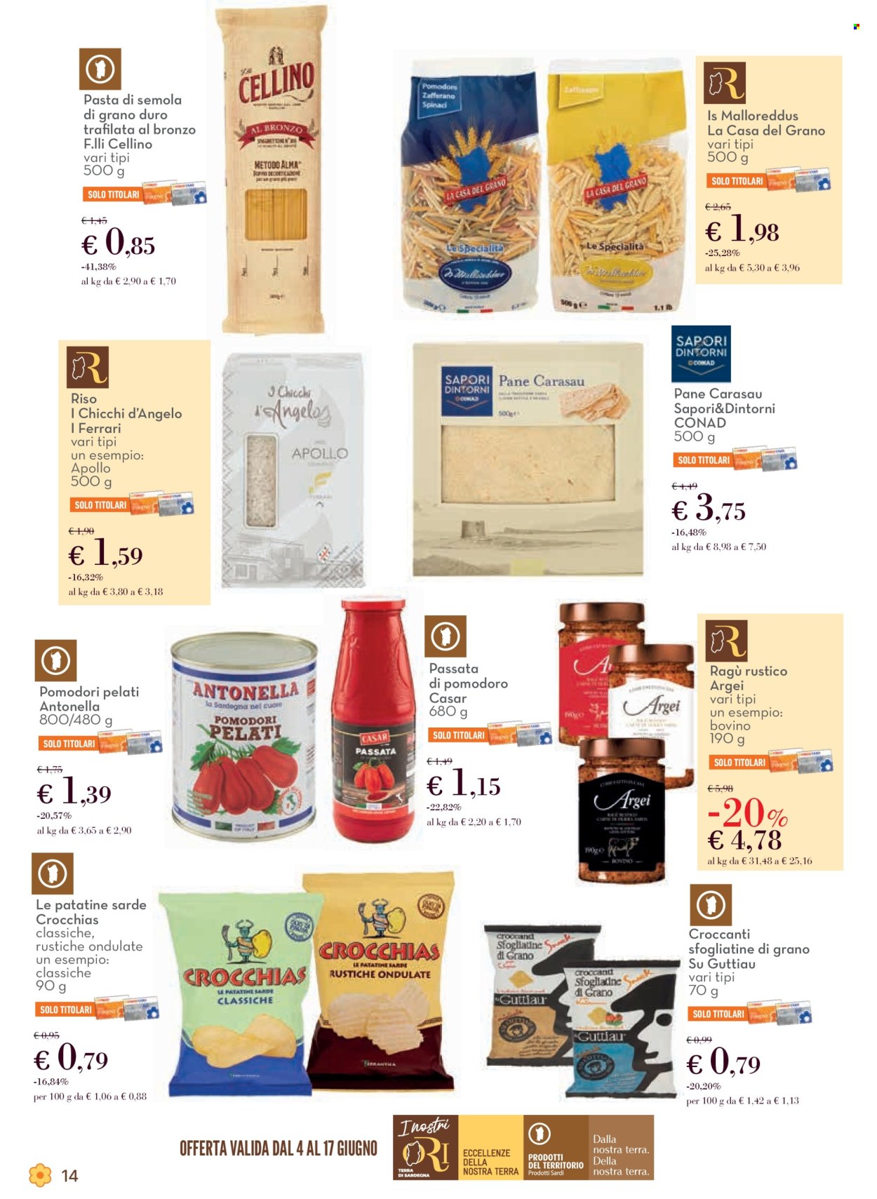 Volantino Conad - 4/6/2026 - 17/6/2026. Pagina 14