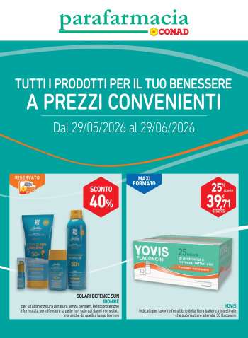Volantino Conad - 29/5/2026 - 29/6/2026.