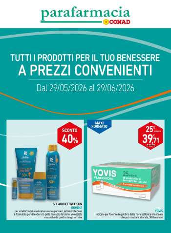 Volantino Conad - 29/5/2026 - 29/6/2026.