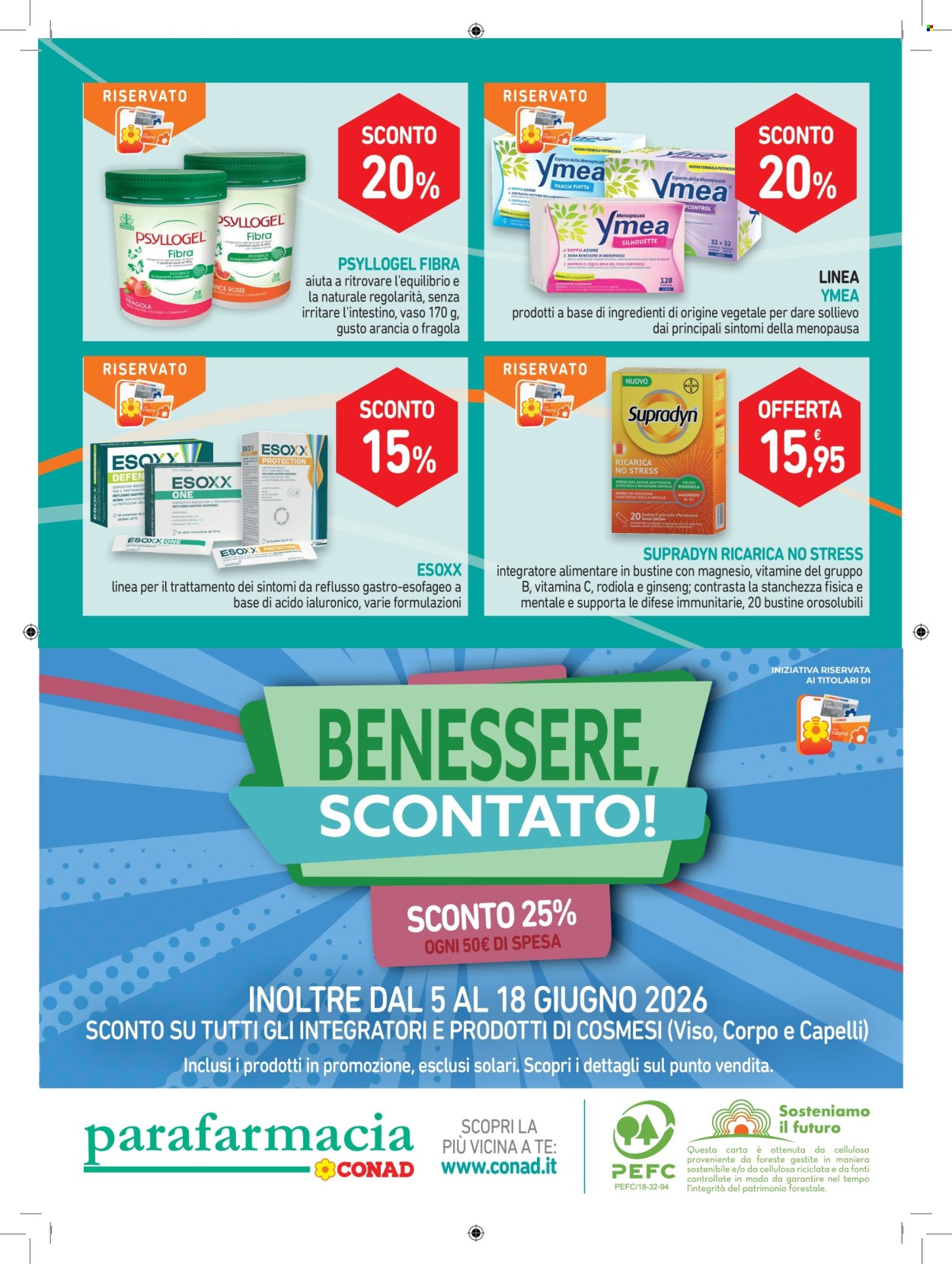 Leták Conad - 29.5.2026 - 29.6.2026. Strana 8