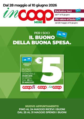 Volantino Coop - 28/5/2026 - 10/6/2026.