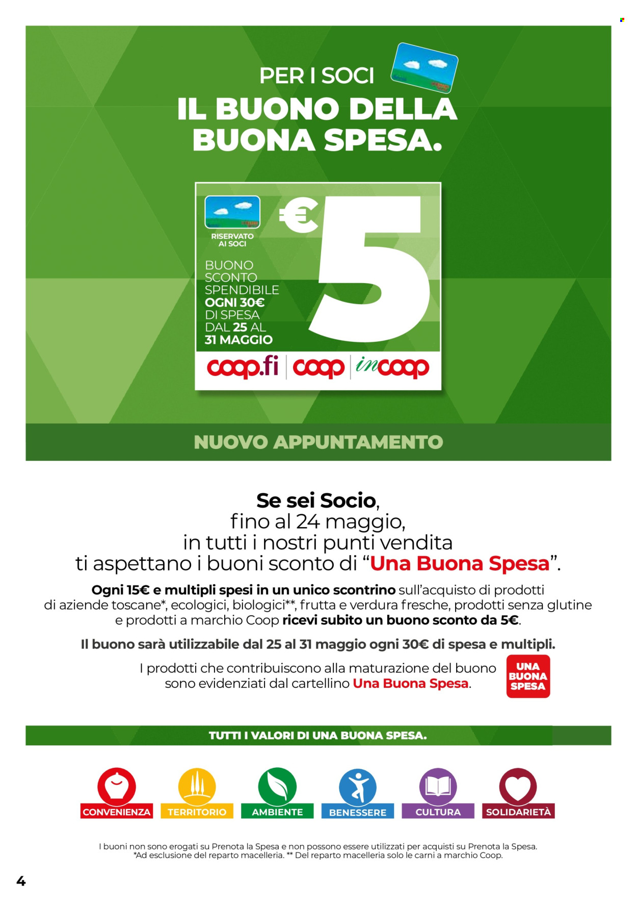 Volantino Coop - 28/5/2026 - 10/6/2026. Pagina 4