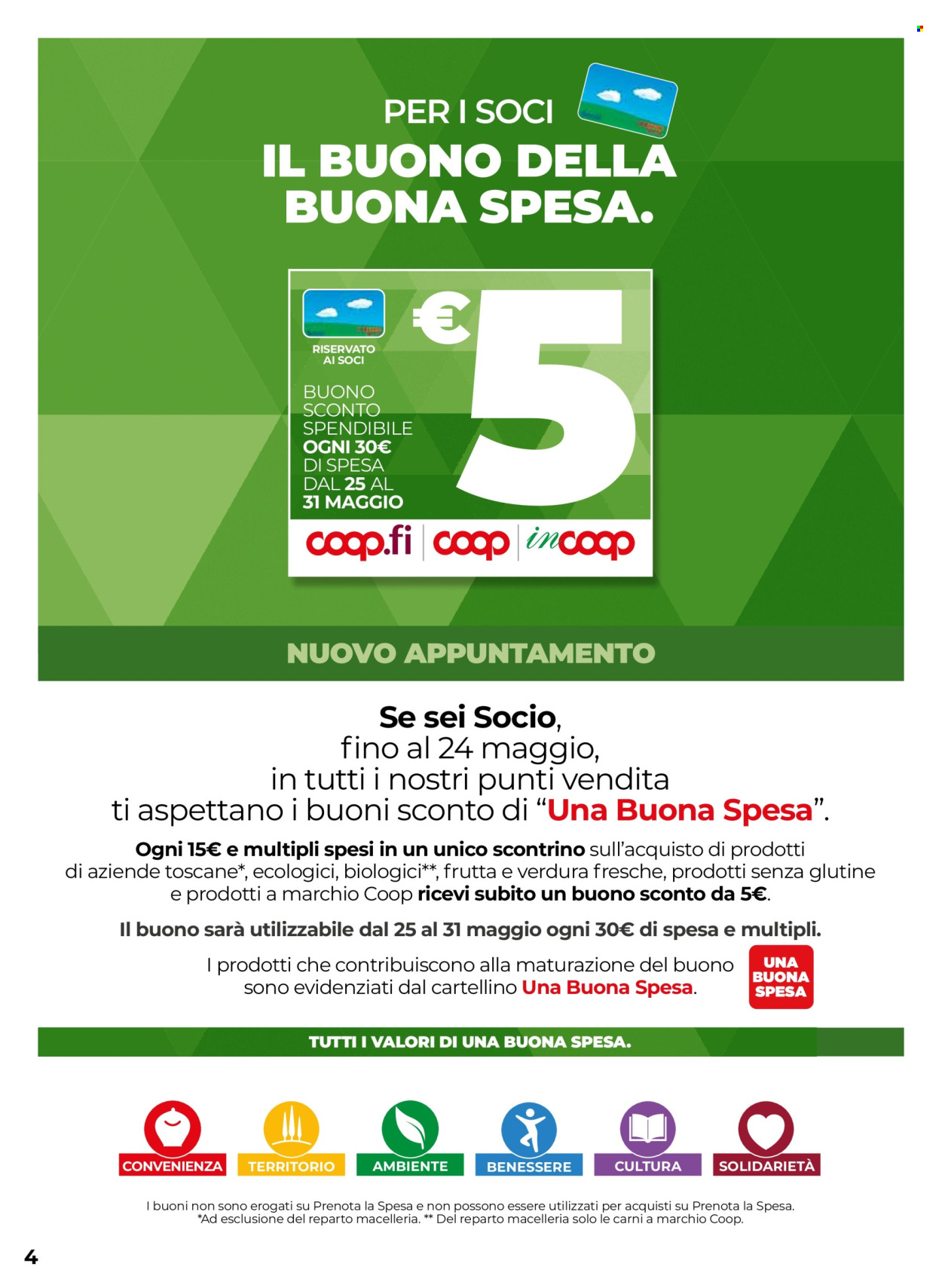 Volantino Coop - 28/5/2026 - 10/6/2026. Pagina 4