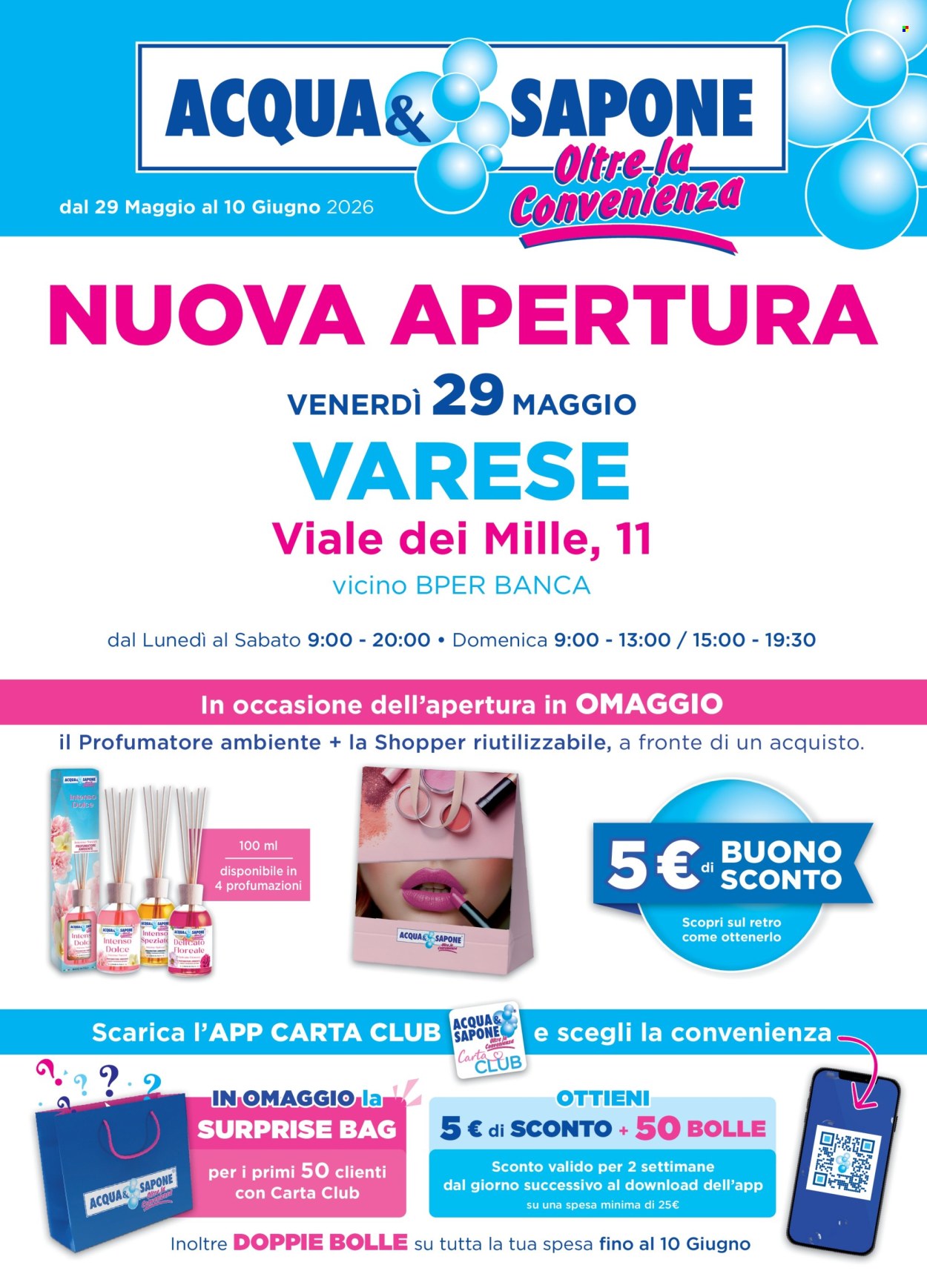 Volantino Acqua & Sapone - 29/5/2026 - 10/6/2026. Pagina 1