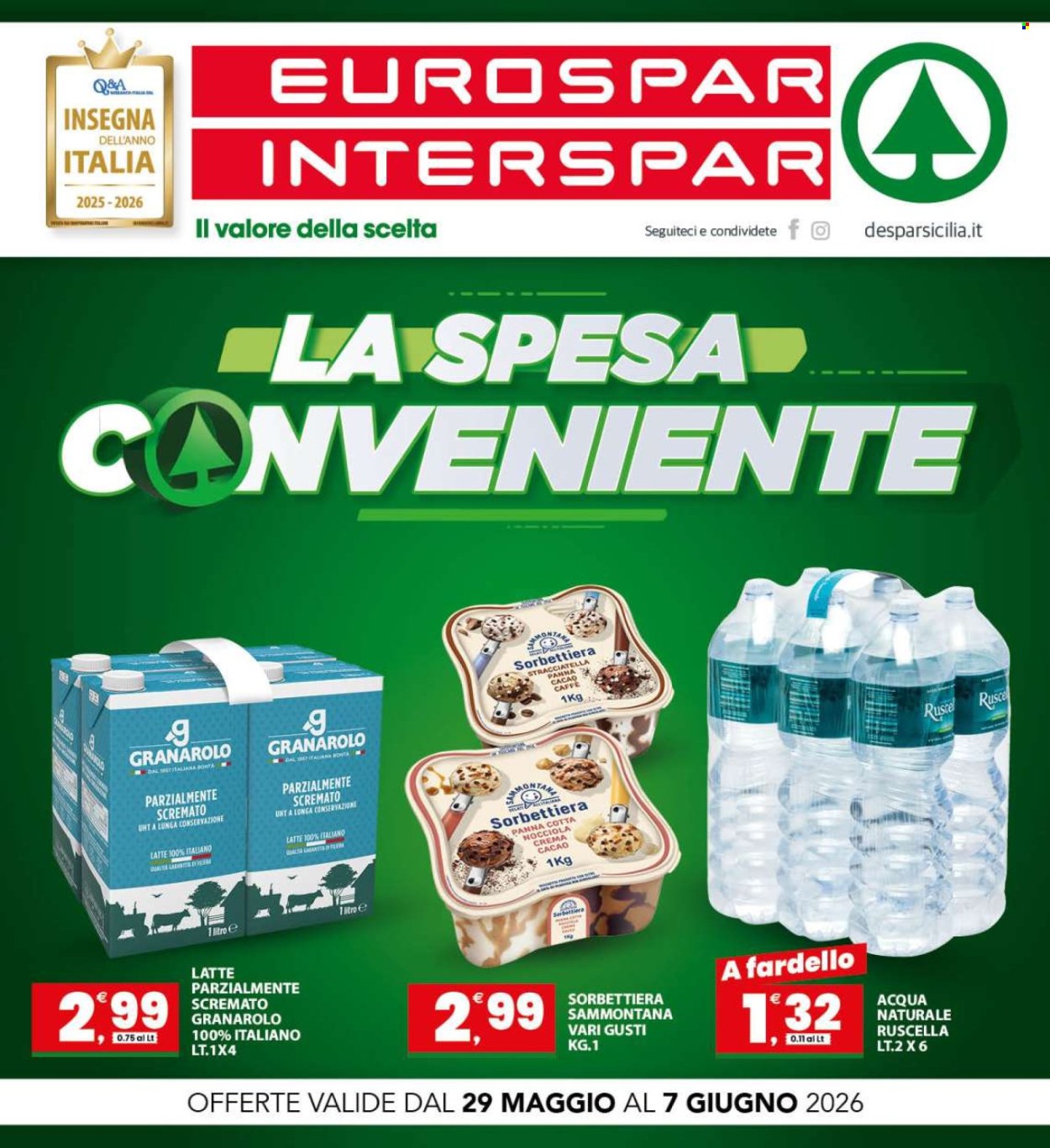 Volantino Interspar - 29/5/2026 - 7/6/2026. Pagina 1