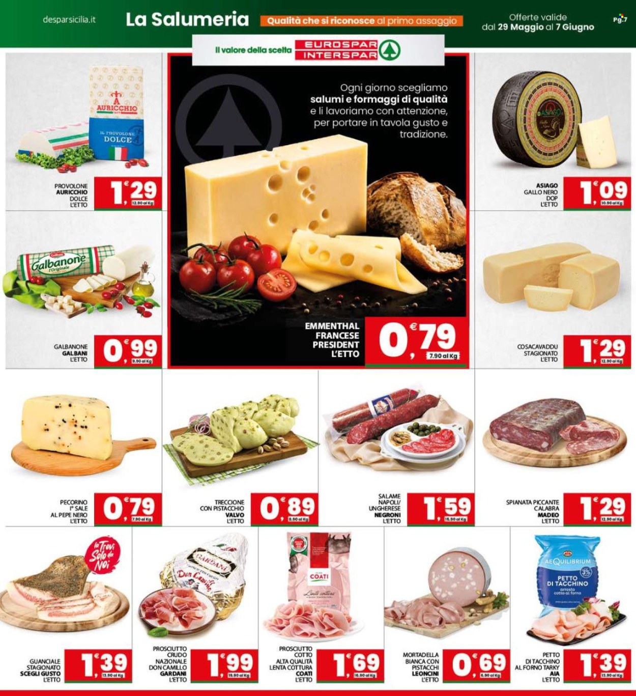 Volantino Eurospar - 29/5/2026 - 7/6/2026. Pagina 7