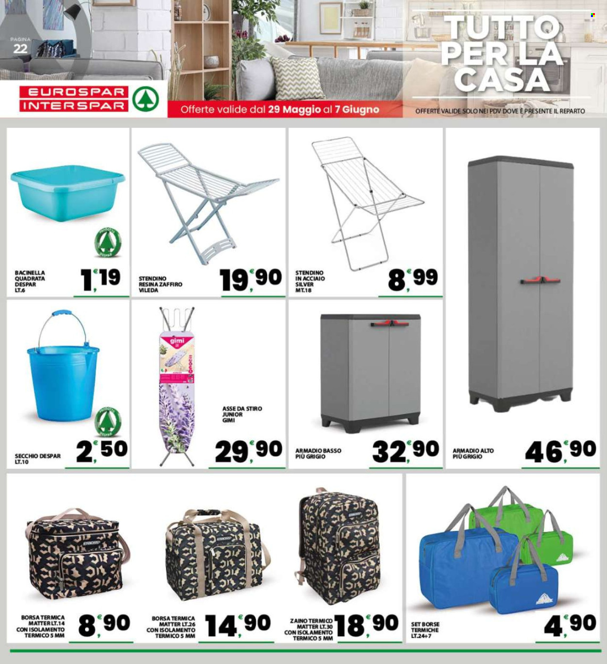 Volantino Eurospar - 29/5/2026 - 7/6/2026. Pagina 22