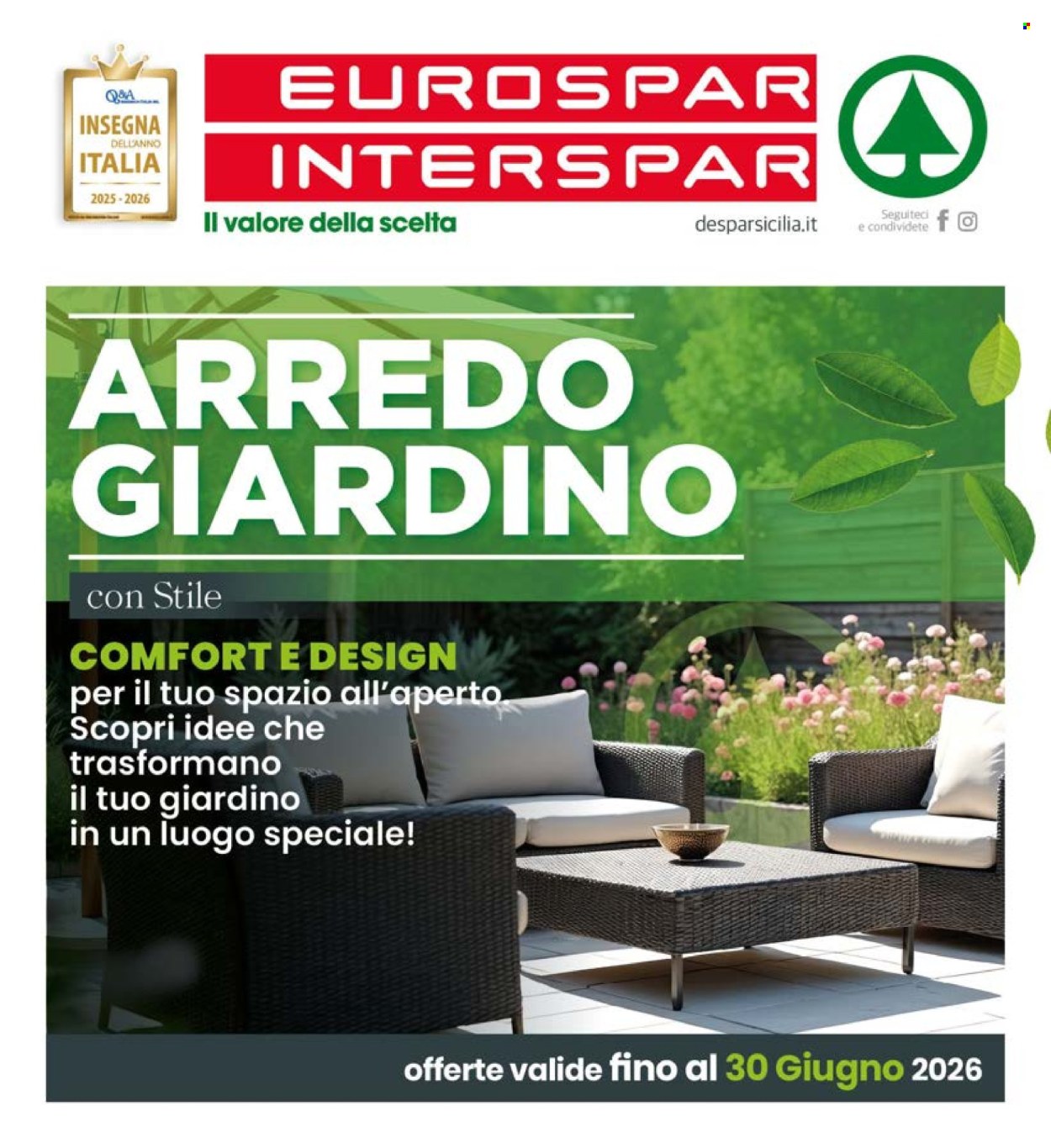 Volantino Eurospar - 29/5/2026 - 30/6/2026. Pagina 1