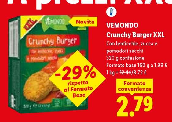 VEMONDO Crunchy Burger XXL