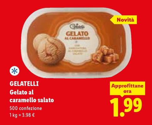 GELATELLI Gelato al caramello salato