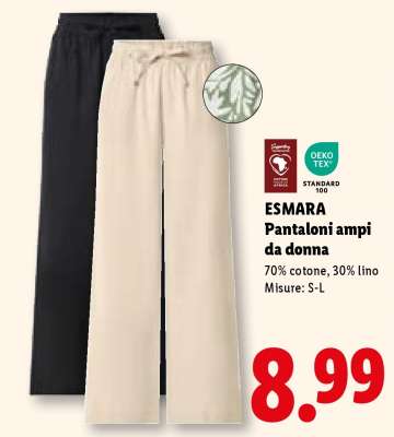 esmara Pantaloni ampi da donna