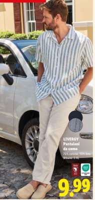LIVERGY Pantaloni da uomo