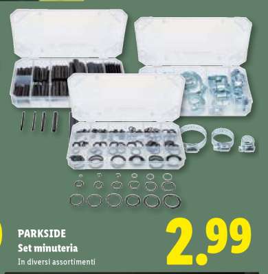 PARKSIDE Set minuteria