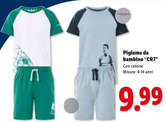 Pigiama da bambino "CR7"