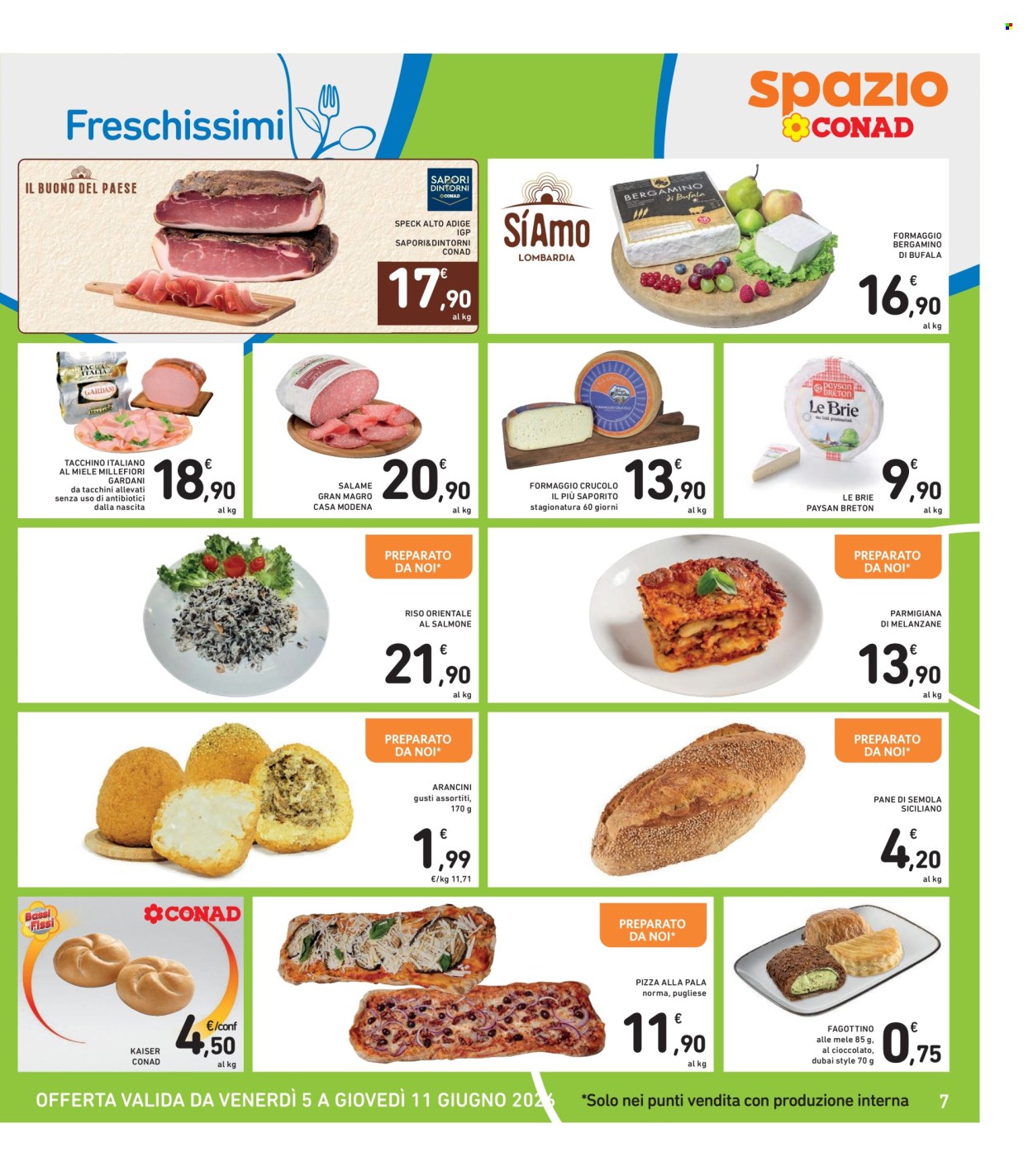 Leták Spazio Conad - 5.6.2026 - 11.6.2026. Strana 7