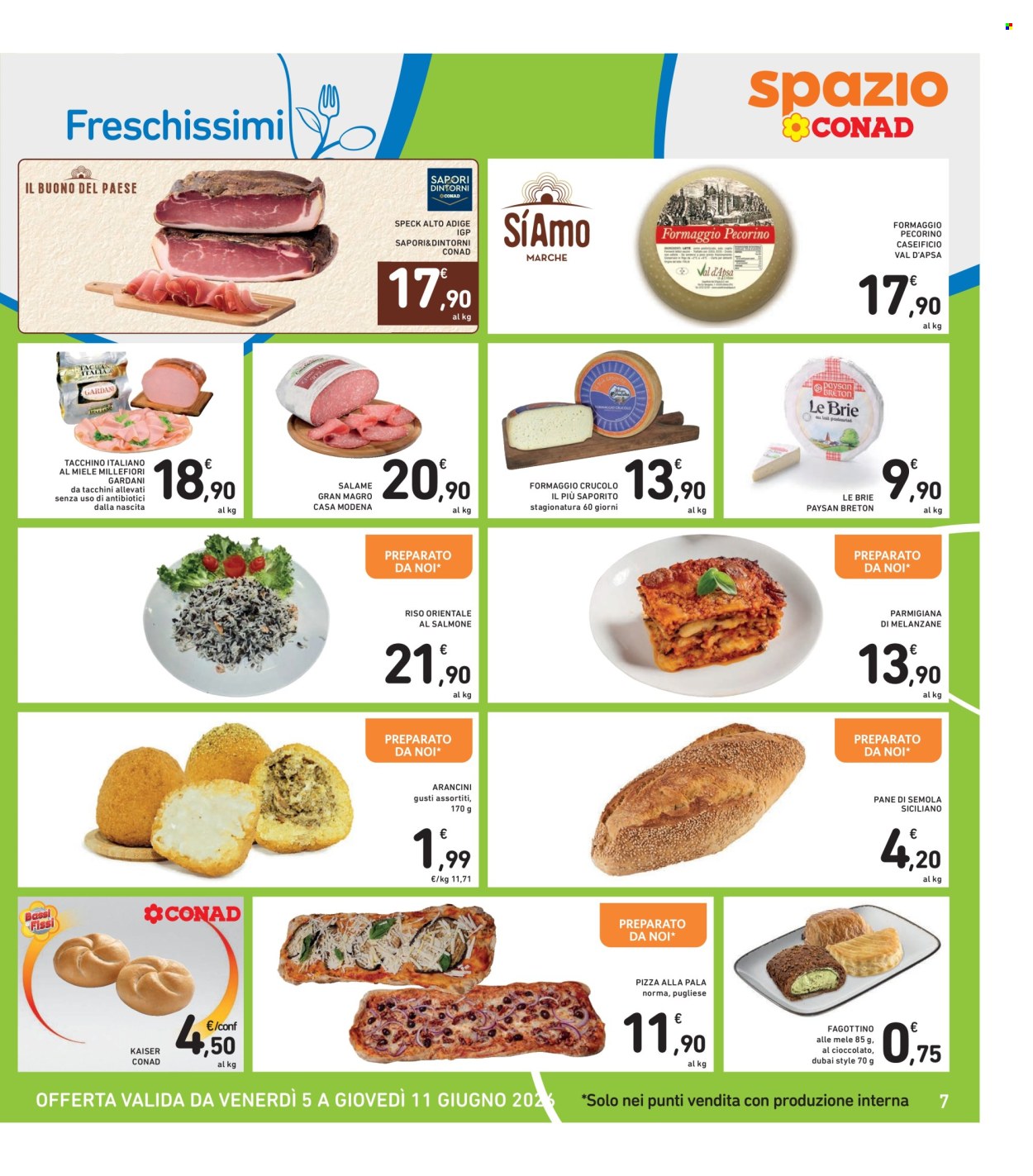 Leták Spazio Conad - 5.6.2026 - 11.6.2026. Strana 7