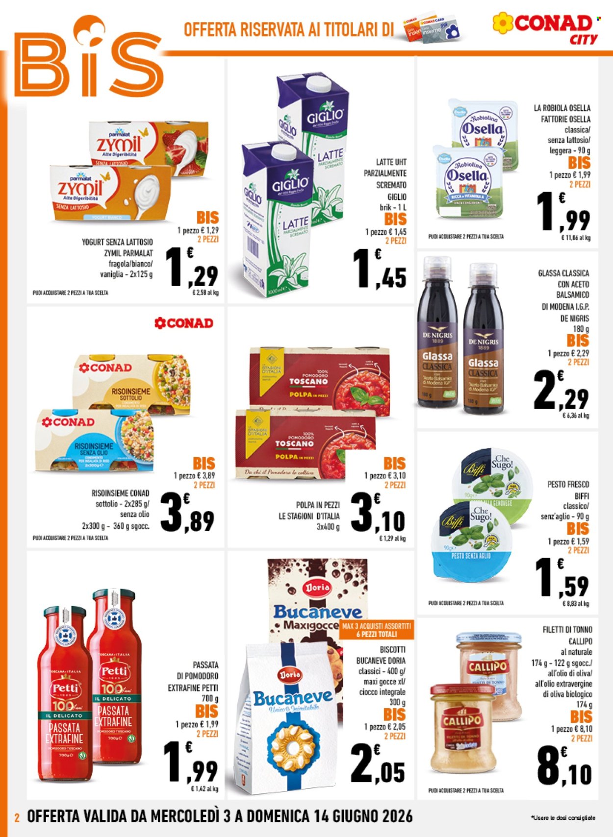 Volantino Conad - 3/6/2026 - 14/6/2026. Pagina 2