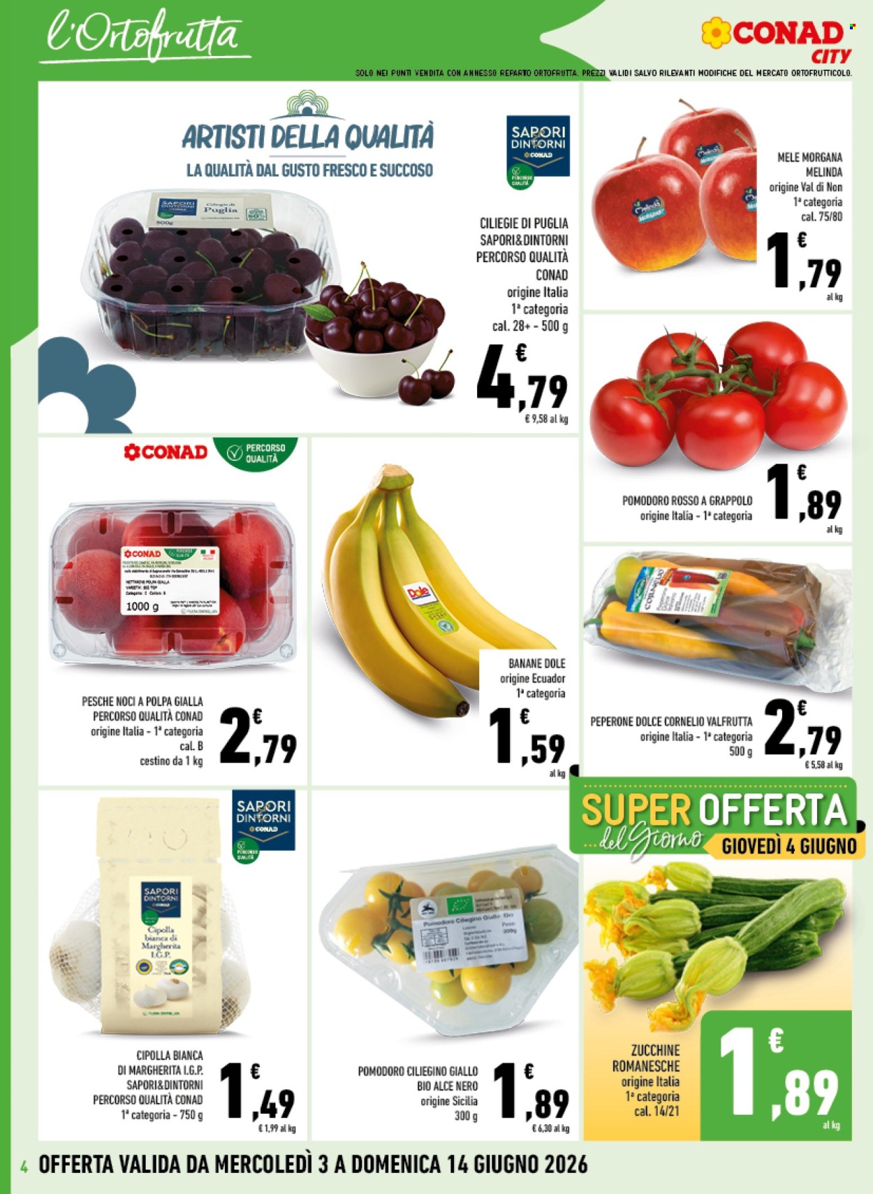Leták Conad - 3.6.2026 - 14.6.2026. Strana 4
