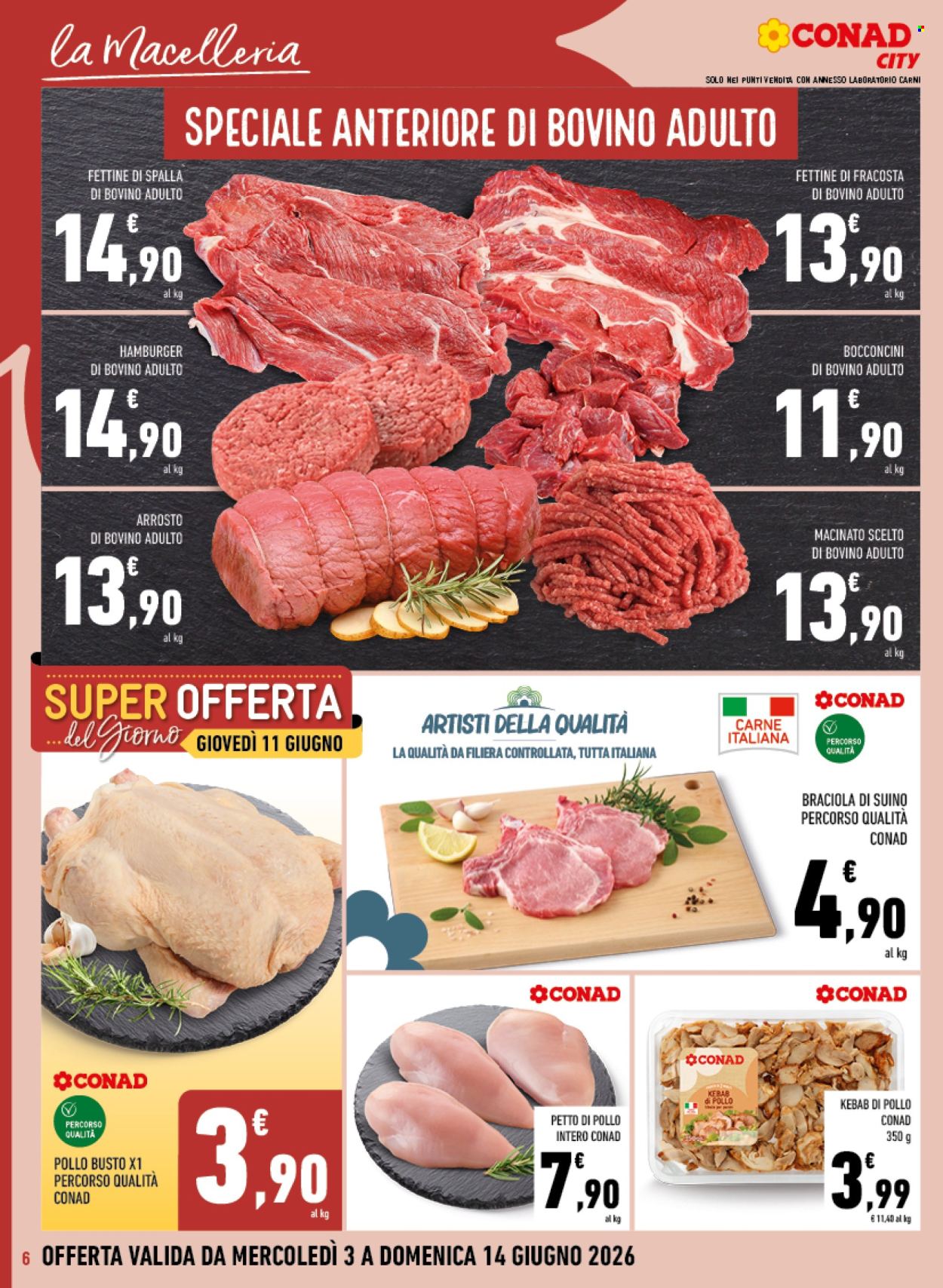 Volantino Conad - 3/6/2026 - 14/6/2026. Pagina 6