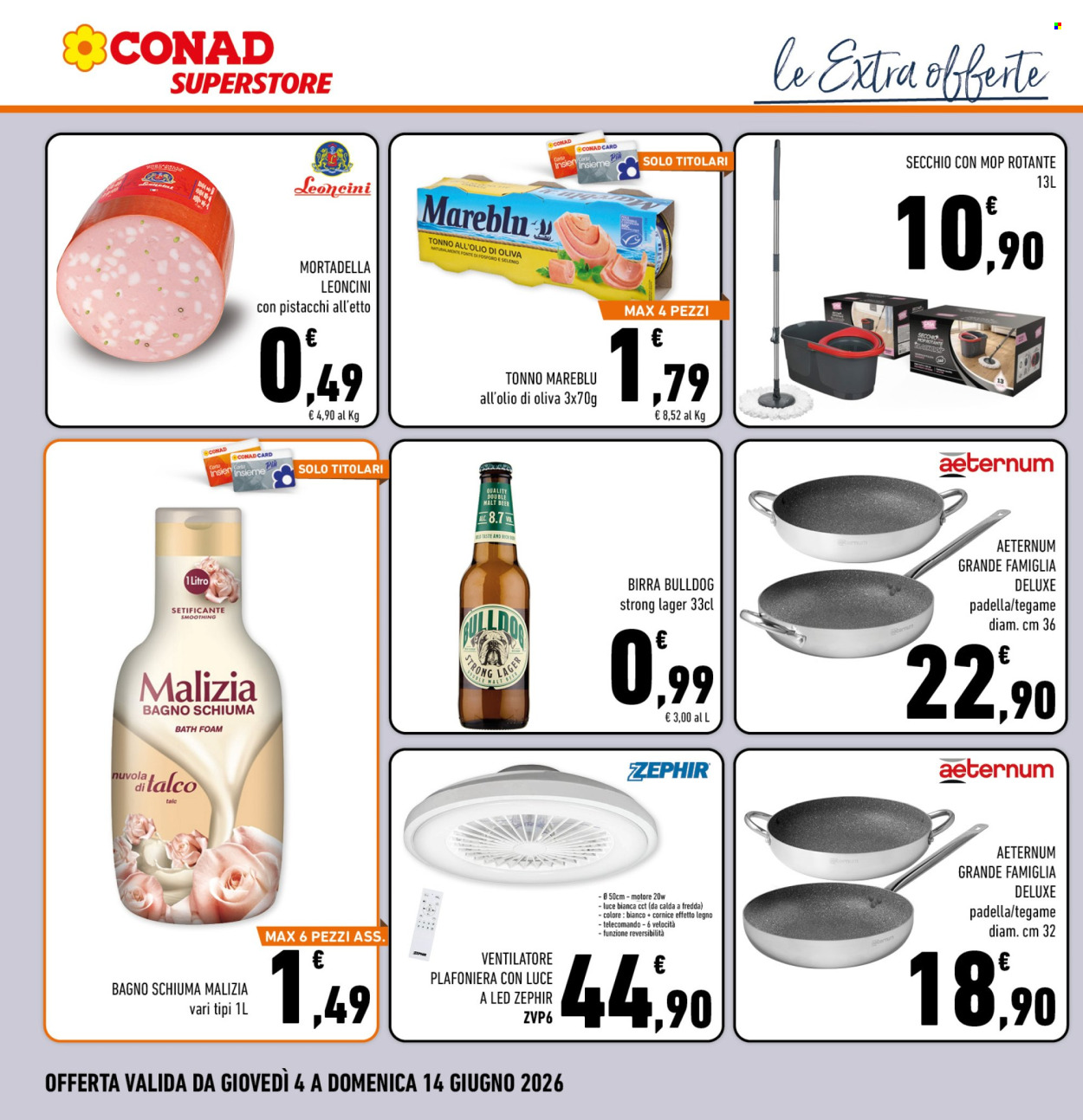 Leták Conad Superstore - 4.6.2026 - 14.6.2026. Strana 2