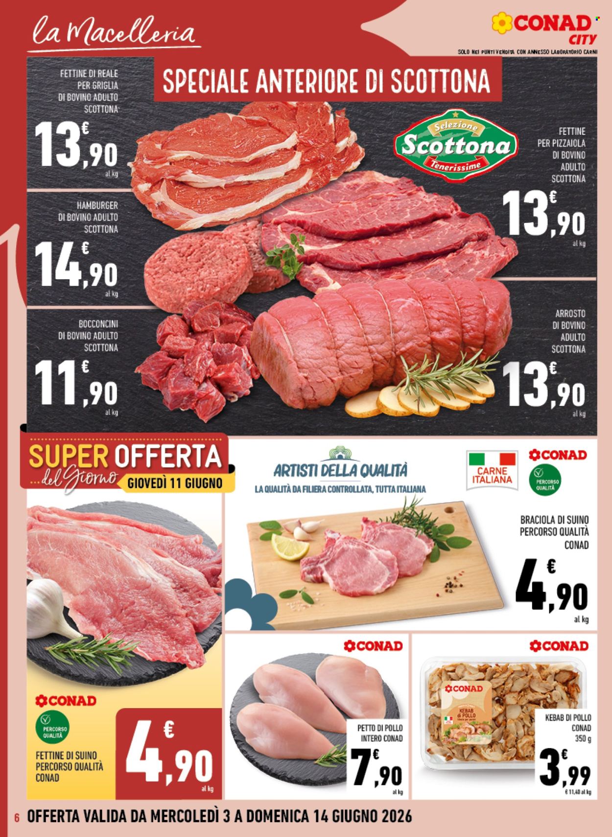 Leták Conad - 3.6.2026 - 14.6.2026. Strana 6
