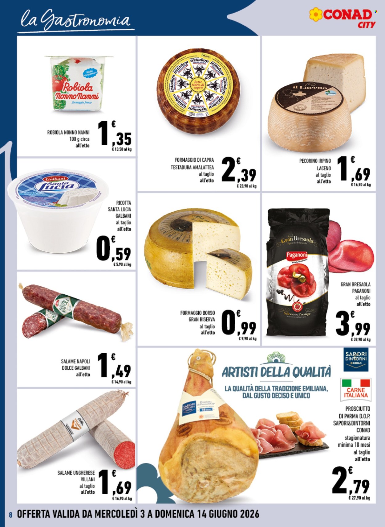 Volantino Conad - 3/6/2026 - 14/6/2026. Pagina 8