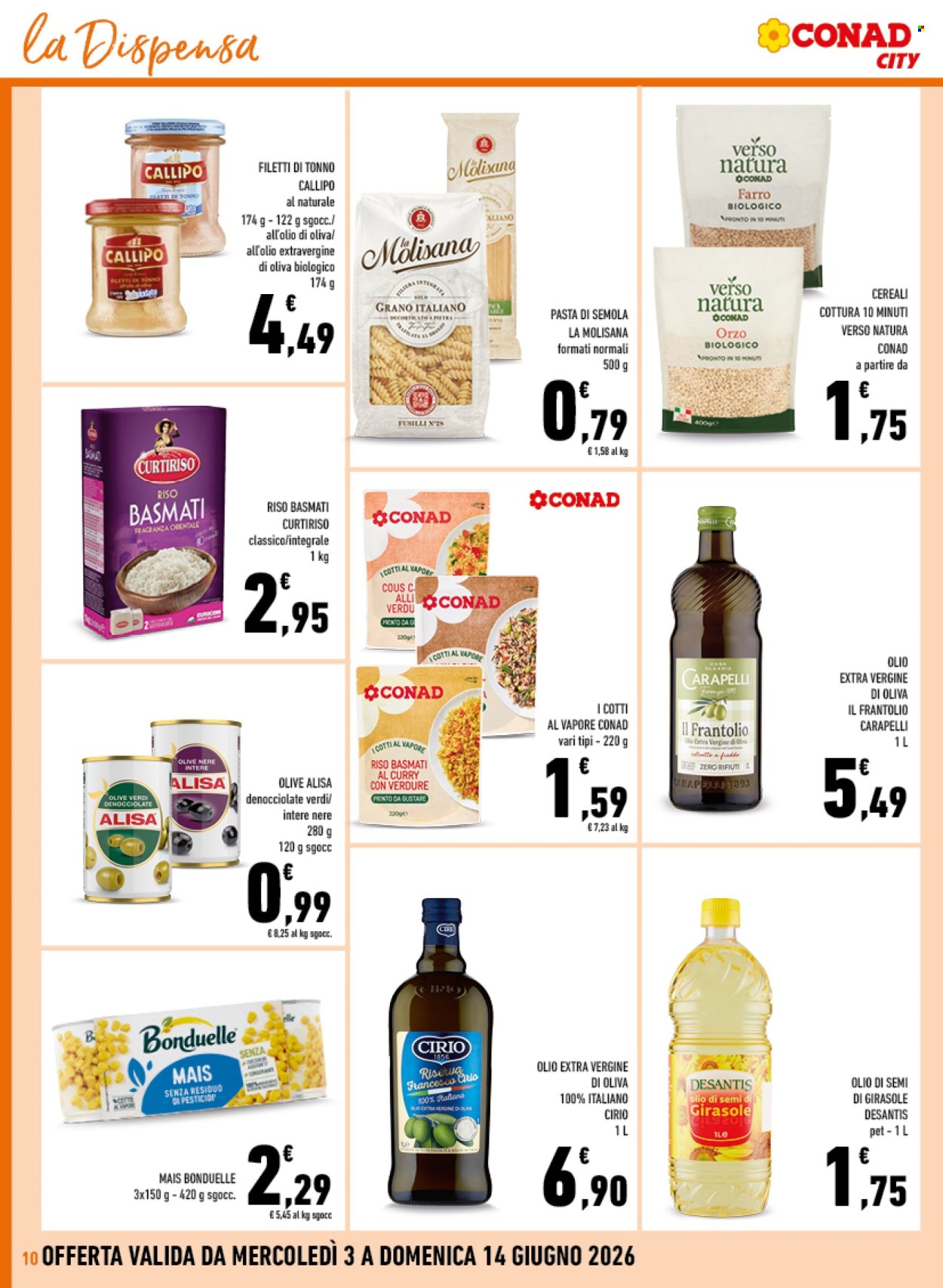Volantino Conad - 3/6/2026 - 14/6/2026. Pagina 10