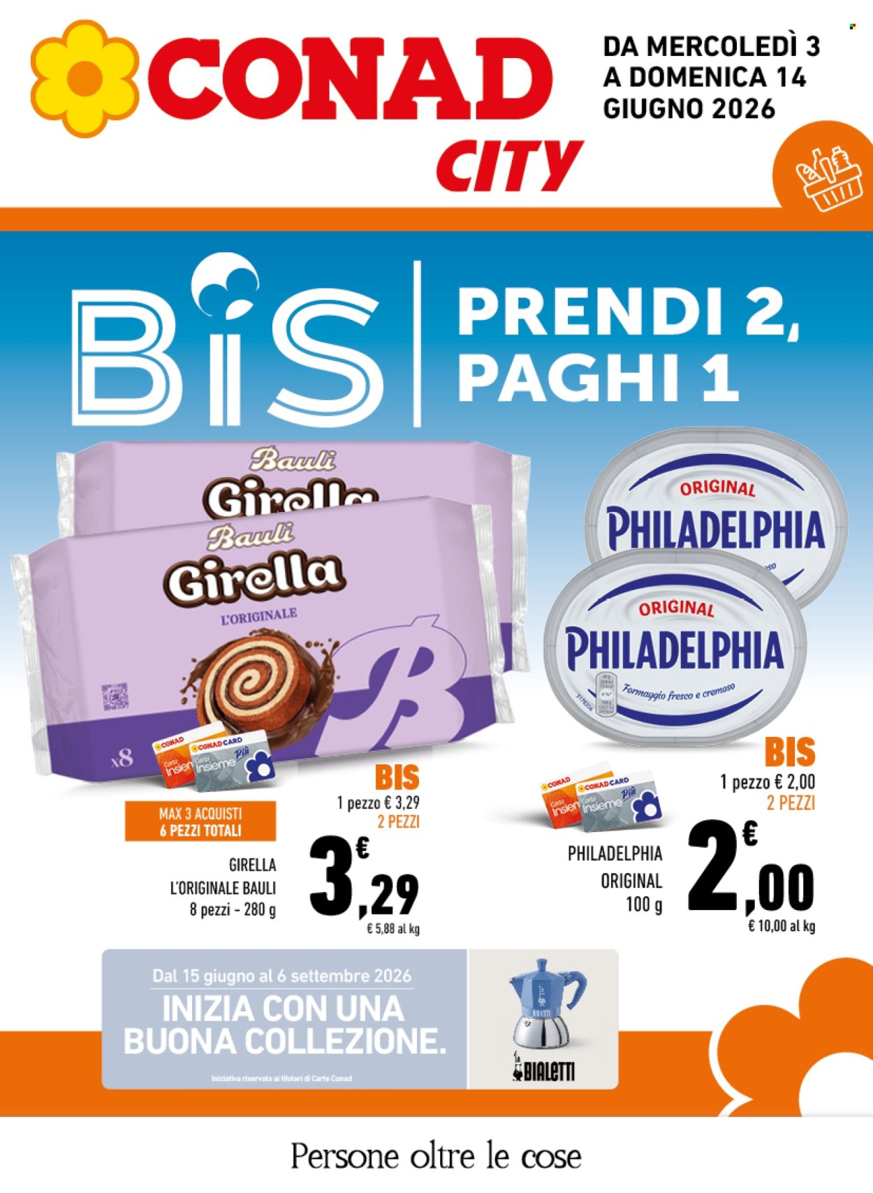 Volantino Conad - 3/6/2026 - 14/6/2026. Pagina 1