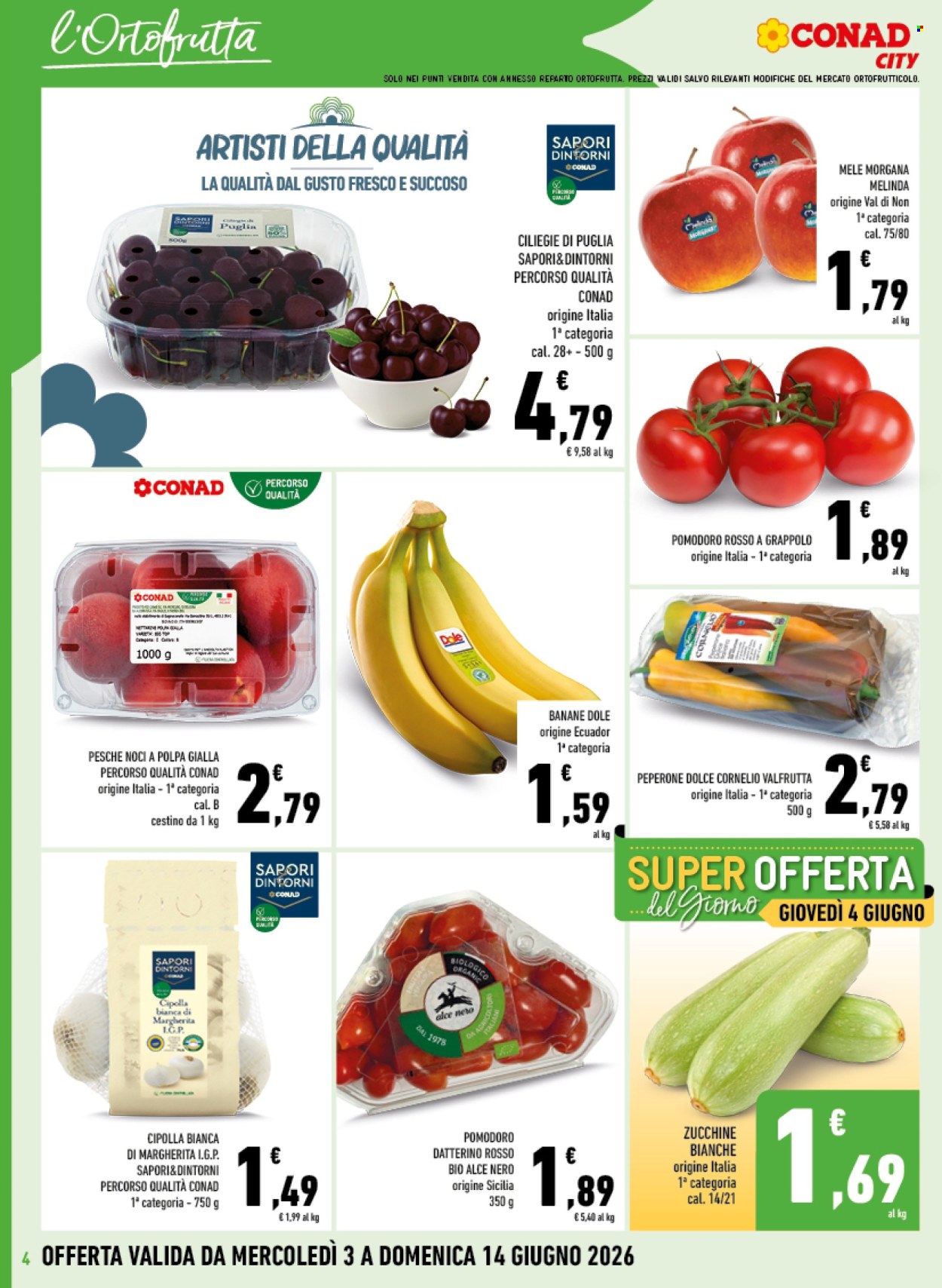 Leták Conad - 3.6.2026 - 14.6.2026. Strana 4