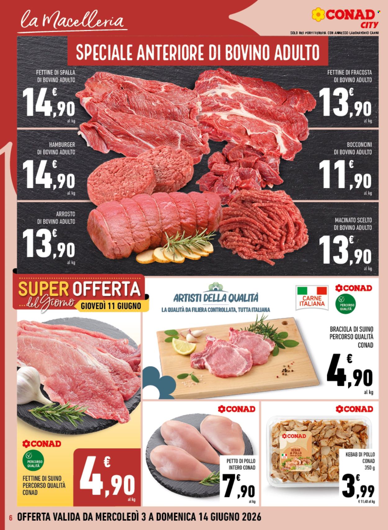 Volantino Conad - 3/6/2026 - 14/6/2026. Pagina 6