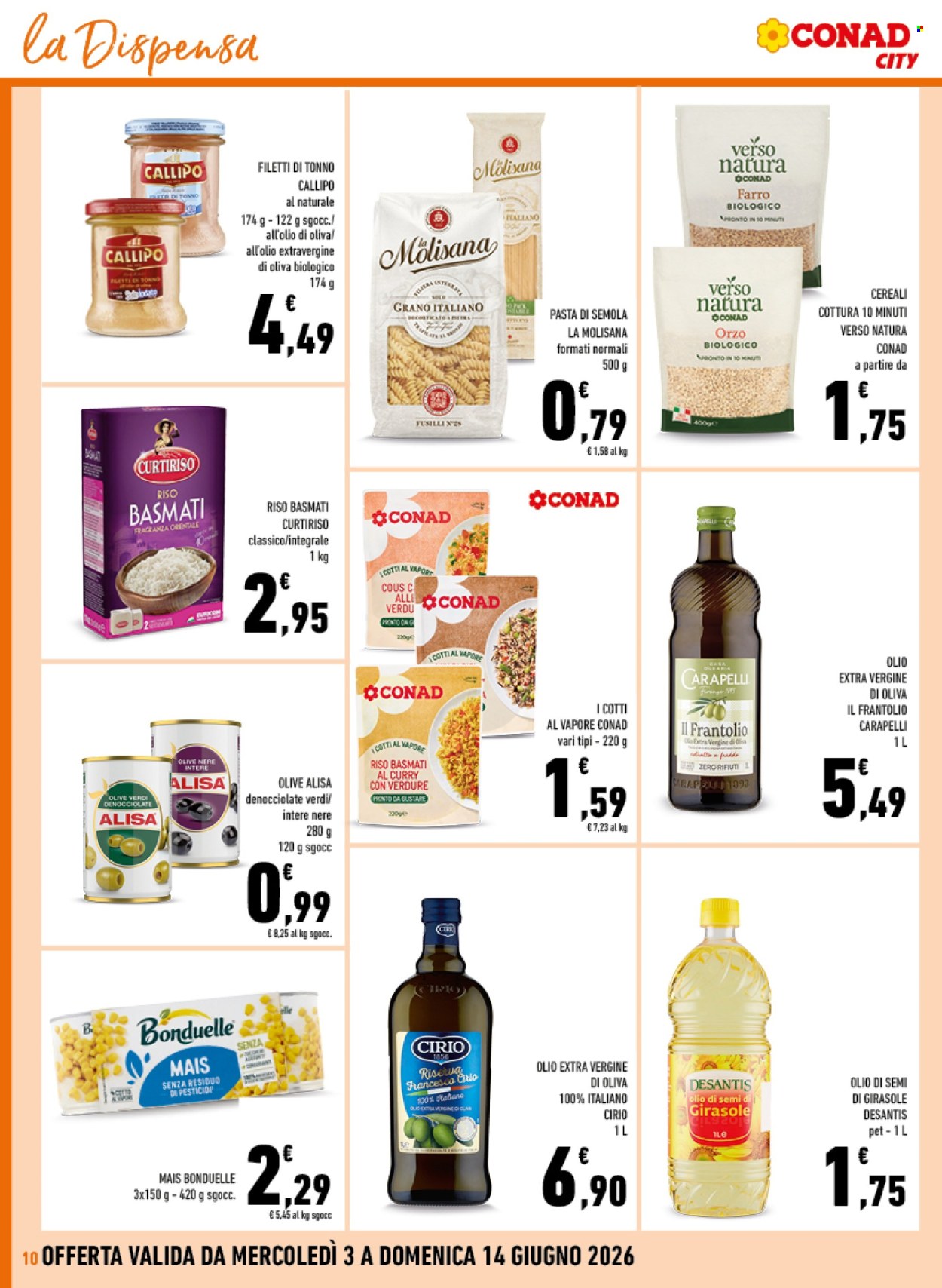 Volantino Conad - 3/6/2026 - 14/6/2026. Pagina 10