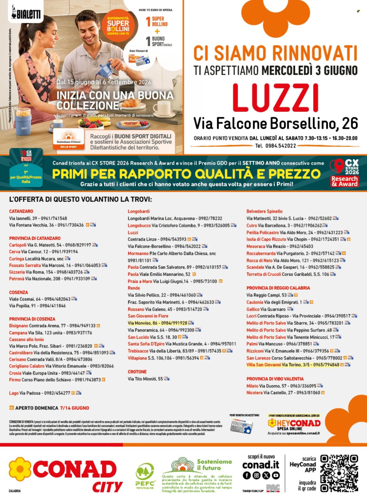 Volantino Conad - 3/6/2026 - 14/6/2026. Pagina 16