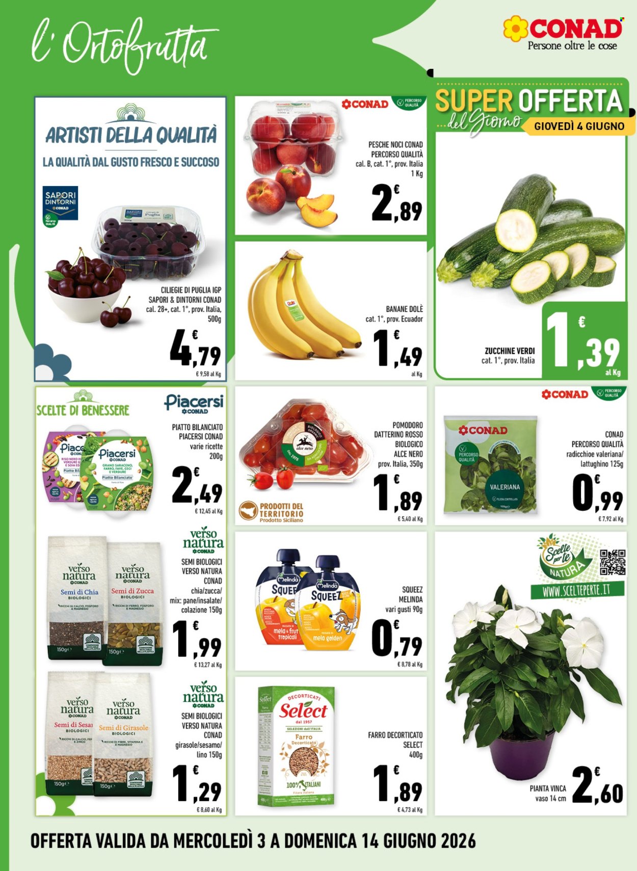 Volantino Margherita Conad - 3/6/2026 - 14/6/2026. Pagina 4