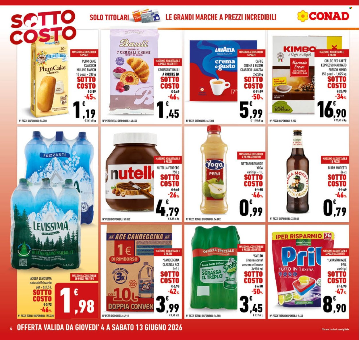 Leták Conad - 4.6.2026 - 13.6.2026. Strana 4