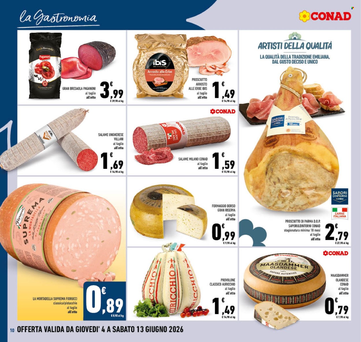 Leták Conad - 4.6.2026 - 13.6.2026. Strana 10