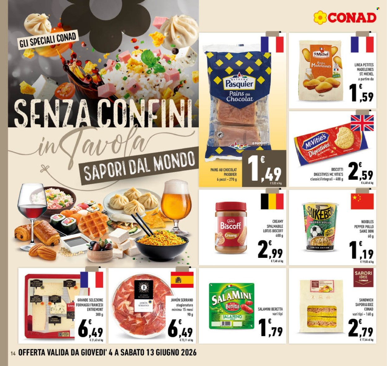 Volantino Conad - 4/6/2026 - 13/6/2026. Pagina 14