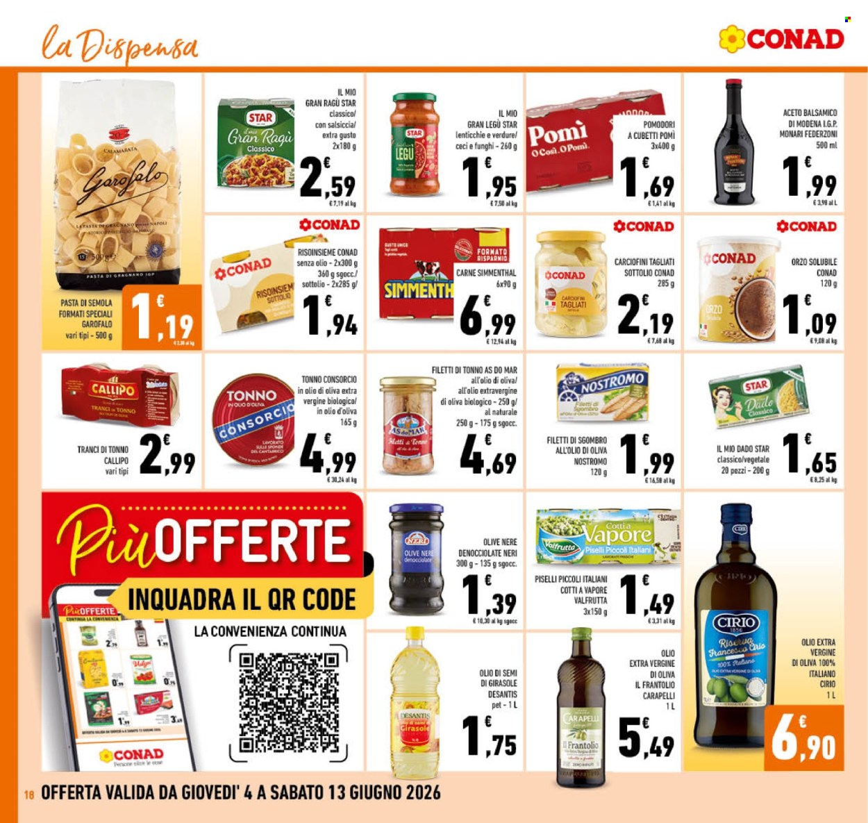 Leták Conad - 4.6.2026 - 13.6.2026. Strana 18