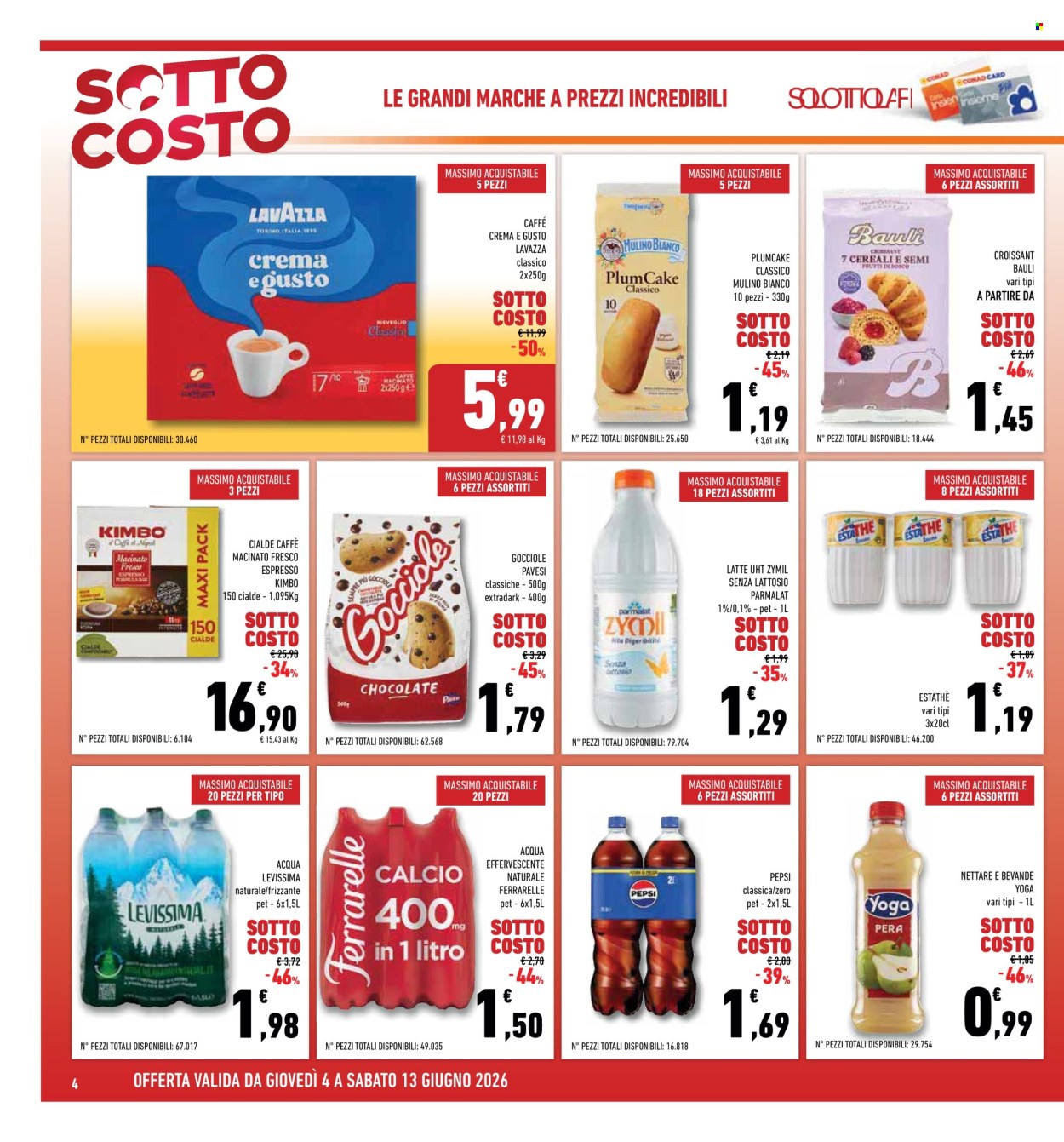 Volantino Conad - 4/6/2026 - 13/6/2026. Pagina 4