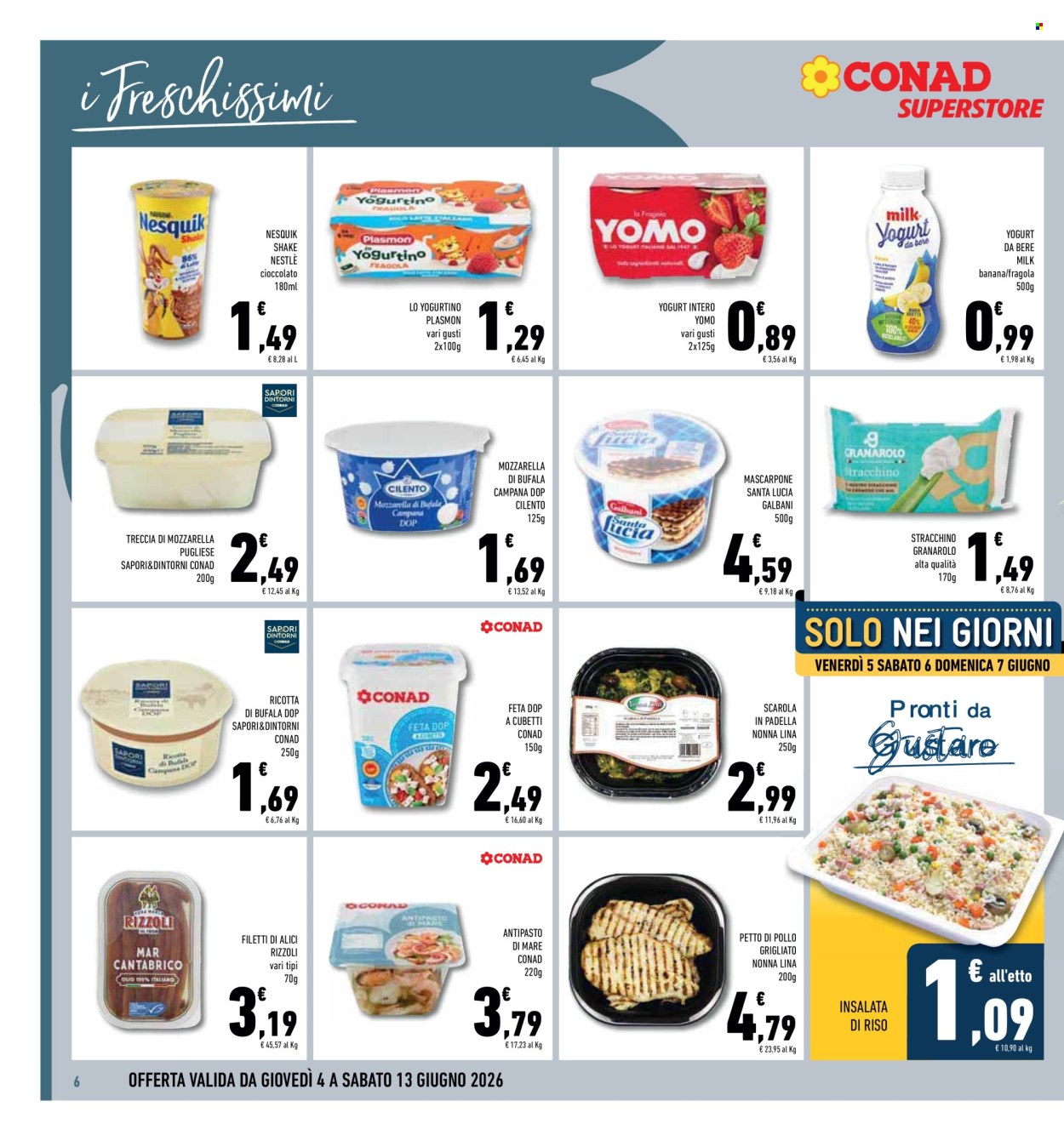 Leták Conad - 4.6.2026 - 13.6.2026. Strana 6