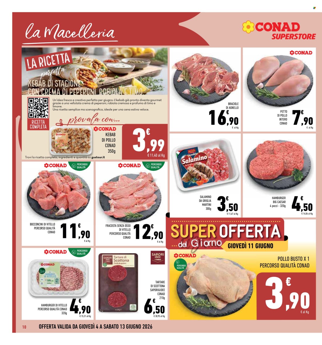 Leták Conad - 4.6.2026 - 13.6.2026. Strana 10