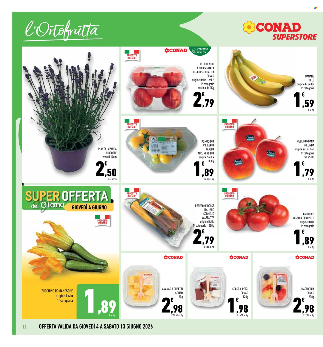 Volantino Conad - 4/6/2026 - 13/6/2026. Pagina 12