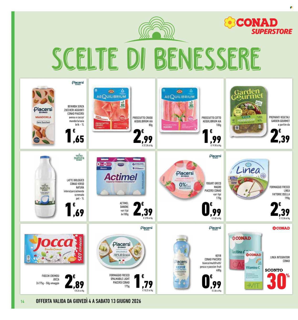 Leták Conad - 4.6.2026 - 13.6.2026. Strana 14