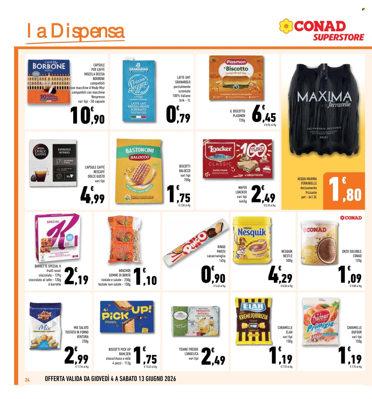 Volantino Conad - 4/6/2026 - 13/6/2026. Pagina 24