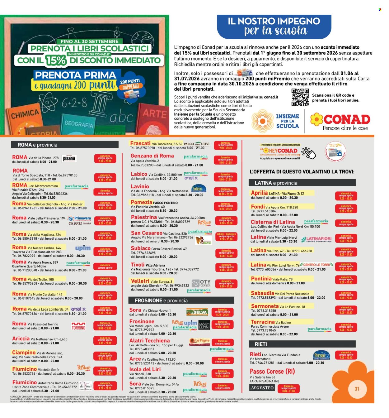 Volantino Conad - 4/6/2026 - 13/6/2026. Pagina 31