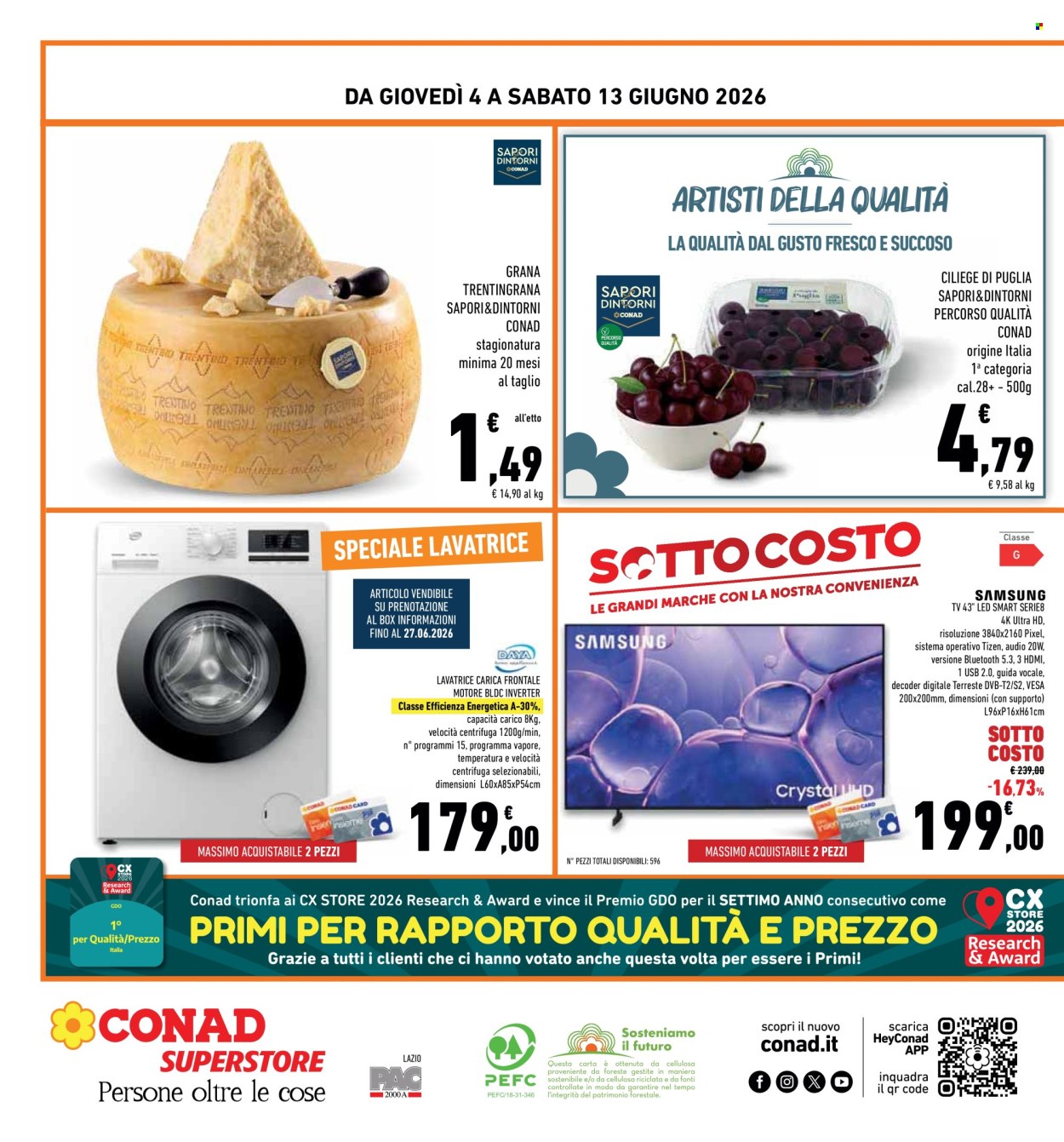 Volantino Conad - 4/6/2026 - 13/6/2026. Pagina 32